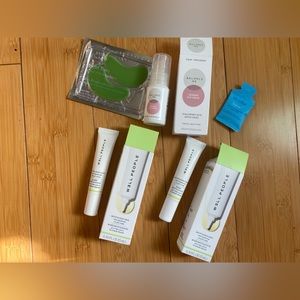 NEW Bundle W3ll  People 100% Pure Eye masks and cream